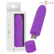 Vibrator Symone USB wiederaufladbarer vibrierender Bullet 8 Vibrationen Lila 10 x 2,2 cm