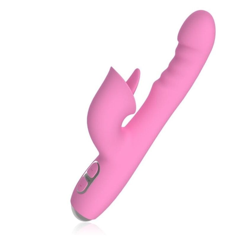 Vibrator T-May Rabbit mit Stoßfunktion und oszillierender Bewegung – Ansicht 5