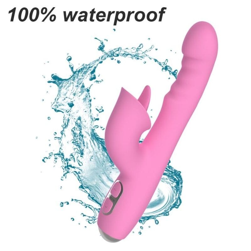 Vibrator T-May Rabbit mit Stoßfunktion und oszillierender Bewegung – Ansicht 4