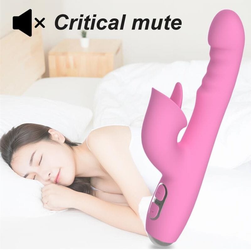 Vibrator T-May Rabbit mit Stoßfunktion und oszillierender Bewegung – Ansicht 12