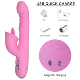 Vibrator T-May Rabbit mit Stoßfunktion und oszillierender Bewegung – Ansicht 8