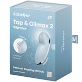 Vibrator Tap & Climax 2 & Stimulator Blau