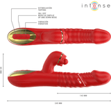Vibrator Thalia Vibration & Stoss & Tapping Red