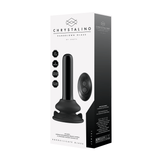 Vibrator Thumby Glas glatt mit Saugfuß Schwarz 9,3 x Ø 2,7 cm – Ansicht 4
