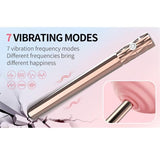 Vibrator Tia mit elektromagnetischen Impulsen Gold – Ansicht 4