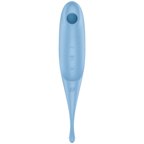 Vibrator Twirling Pro Air Pulse Stimulator & Blau
