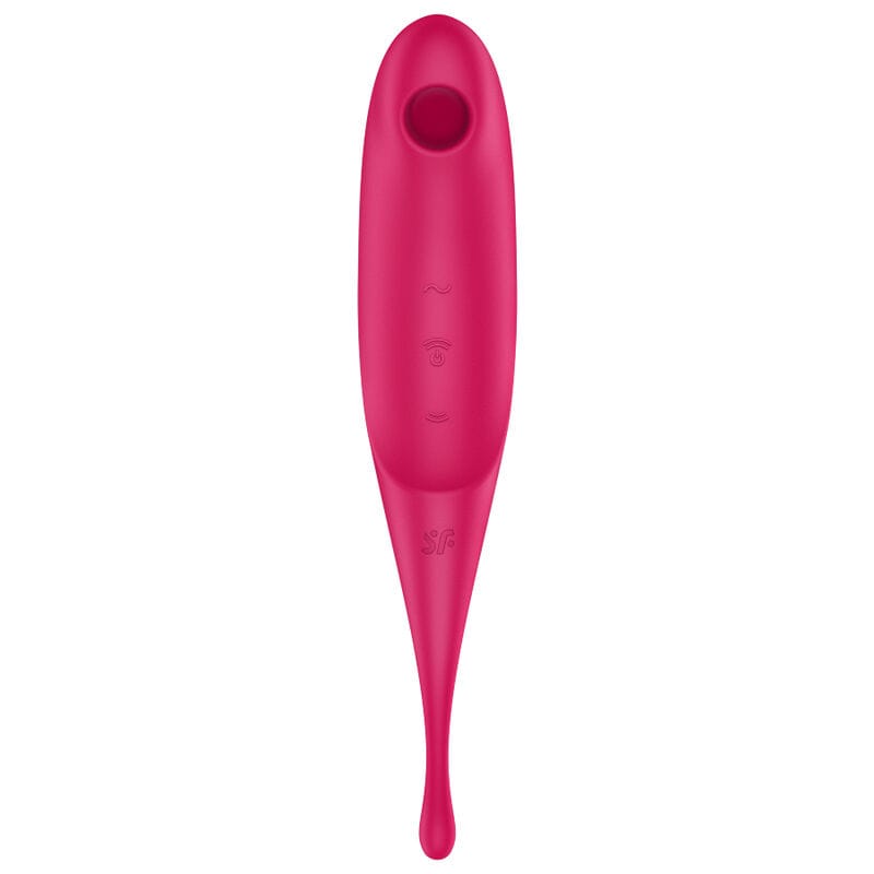 Vibrator Twirling Pro Air Pulse Stimulator Rot – Ansicht 2