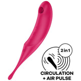 Vibrator Twirling Pro Air Pulse Stimulator Rot