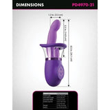 Vibrator Ultimate Pleasure Pro Plus Rabbit Lila 20,3 cm – Ansicht 4