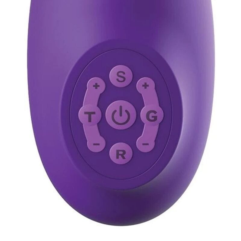 Vibrator Ultimate Pleasure Pro Plus Rabbit Lila 20,3 cm – Ansicht 3