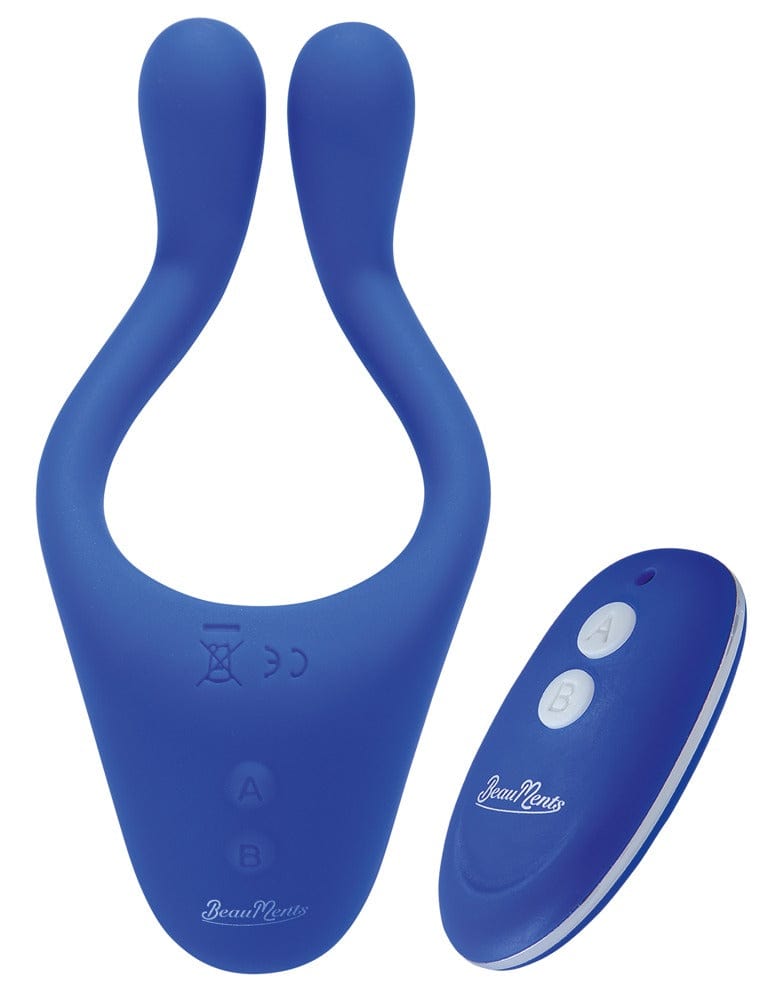 Vibrator Universalgenie Funk 13 x 1,9 cm Blau