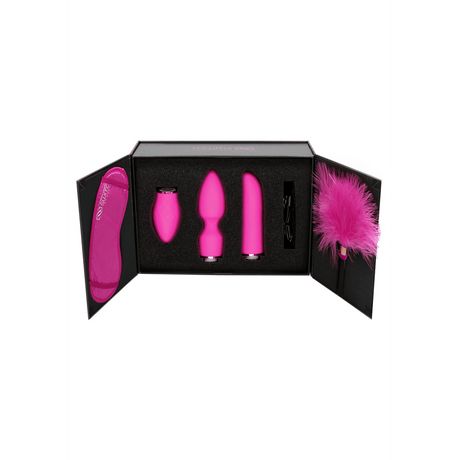 Vibrator Vergnügungsset #4 mit verschiedenen Aufsätzen – Ansicht 11