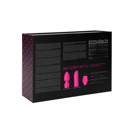 Vibrator Vergnügungsset #4 mit verschiedenen Aufsätzen – Ansicht 9