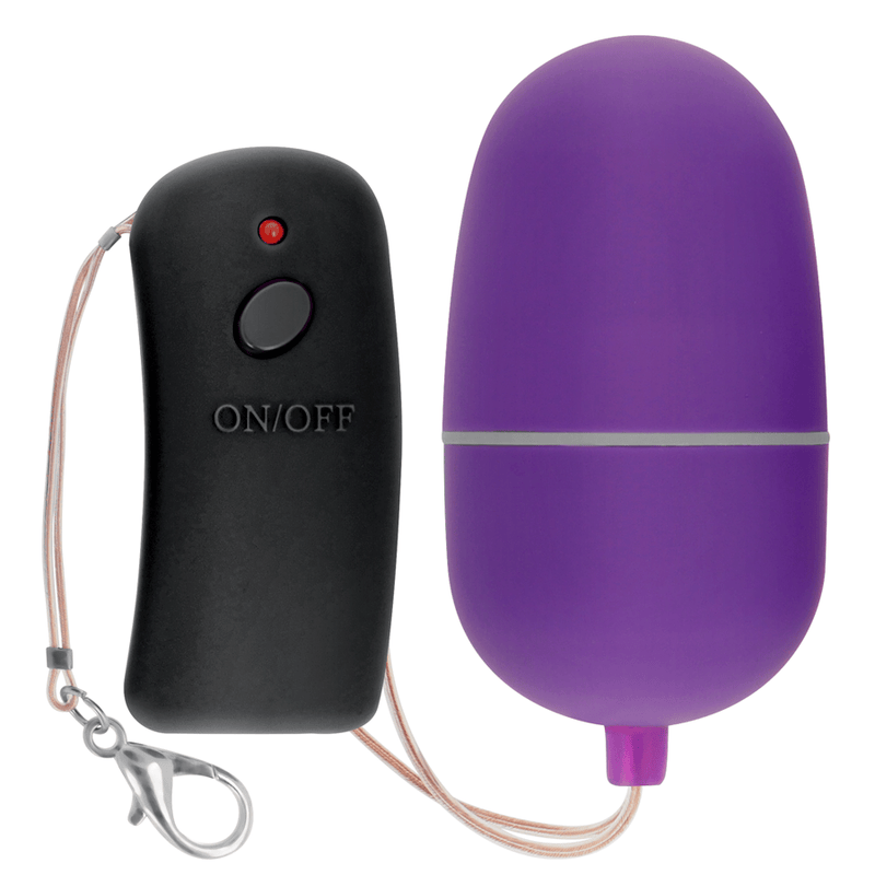 Vibrator vibrierendes Ei mit Flieder Fernbedienung 6 x 3,4 cm – Ansicht 3