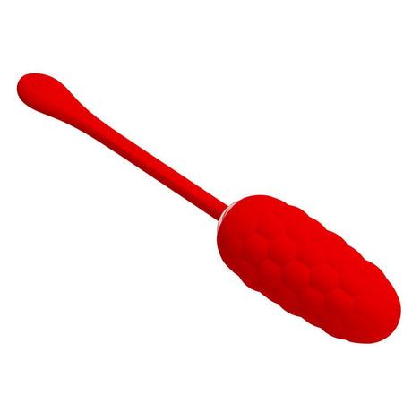 Vibrator Vibrierendes Ei mit Roter Wiederaufladbarer Meerestextur