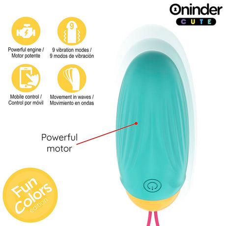 Vibrator Vibrierendes Liebes- und Vergnügens-Ei Rotierende Silikon-Edelsteine Kostenlose