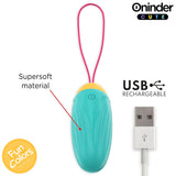 Vibrator Vibrierendes Liebes- und Vergnügens-Ei Rotierende Silikon-Edelsteine Kostenlose