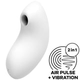 Vibrator Vulva Lover 2 Luftpulsstimulator Weiß