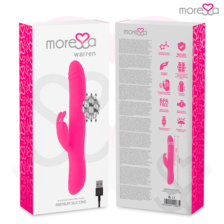 Vibrator Warren Premium Wiederaufladbares Silikon