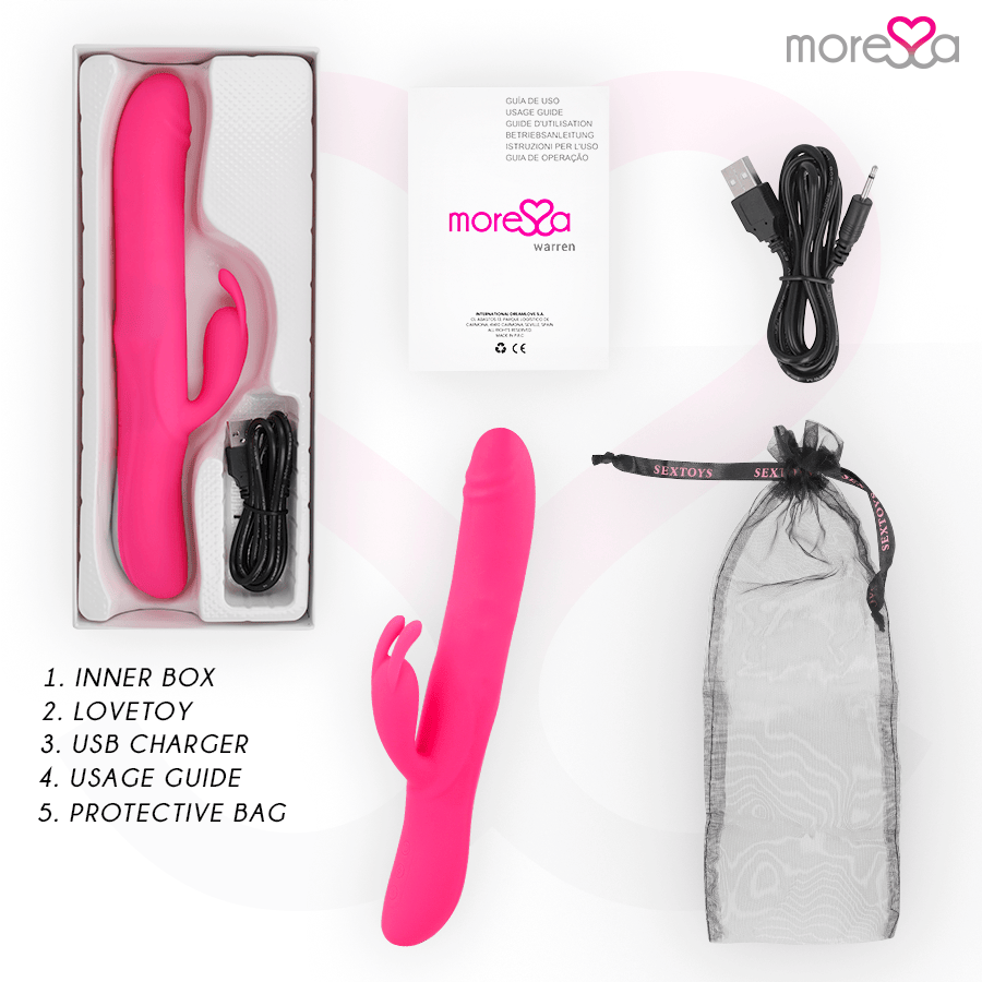 Vibrator Warren Premium Wiederaufladbares Silikon