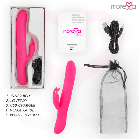 Vibrator Warren Premium Wiederaufladbares Silikon