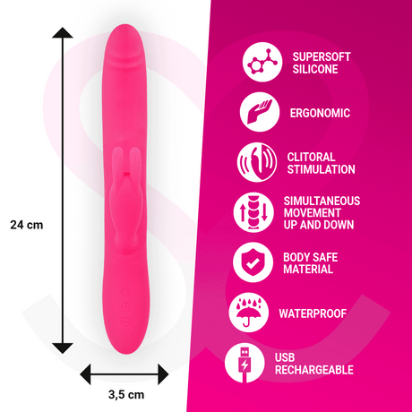 Vibrator Warren Premium Wiederaufladbares Silikon