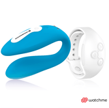 Vibrator Watchme Dual Indigo/Weiß – Ansicht 2