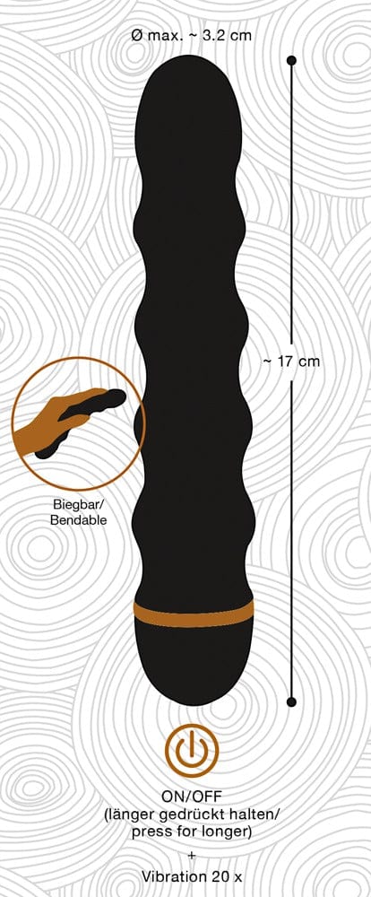 Vibrator Wellenreiter 17 x 3,2 cm