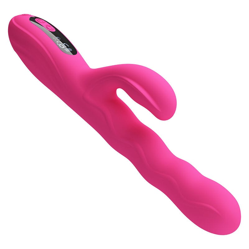 Vibrator Winters Rabbit multifunktional mit LED-Anzeige Rosa – Ansicht 3