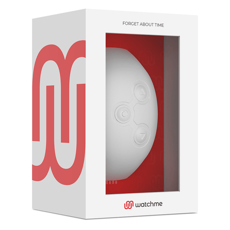 Vibrator Wireless-Technologie-Uhr Weiss Weiß