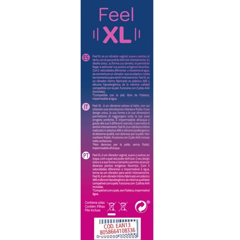 Vibrator XL-Vibrierende Kugel 16 x 3,5 cm – Ansicht 3