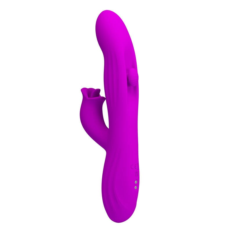 Vibrator Yalanda Rabbit oszillierend mit LED-Anzeige Lila – Ansicht 2
