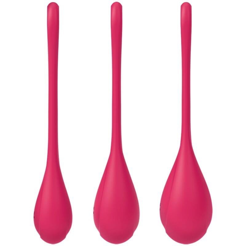 Vibrator Yoni Power 1 Trainingsset Rot – Ansicht 3