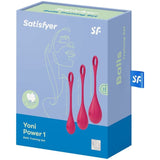Vibrator Yoni Power 1 Trainingsset Rot – Ansicht 4