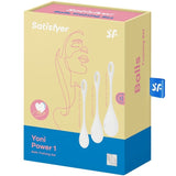 Vibrator Yoni Power 1 Trainingsset Weiß – Ansicht 4
