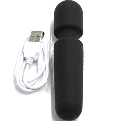 Vibrator Your Magic & Wiederaufladbar 10 Vibrationen Stab Punkte Schwarz