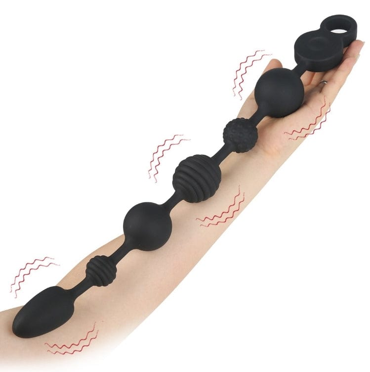 Vibrierende Analkugeln Beads Vibes M 36 x 4.5cm