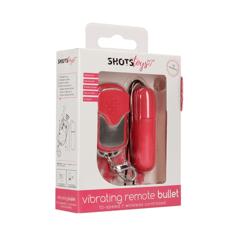 Vibro-Bullet mit Fernbedienung Pink 6,3 x Ø 1,9 cm – Ansicht 2