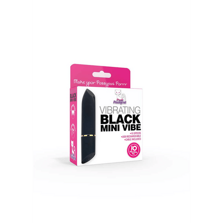 Vibro-Bullet Pink Pussycat Mini Vibe Schwarz – Ansicht 2