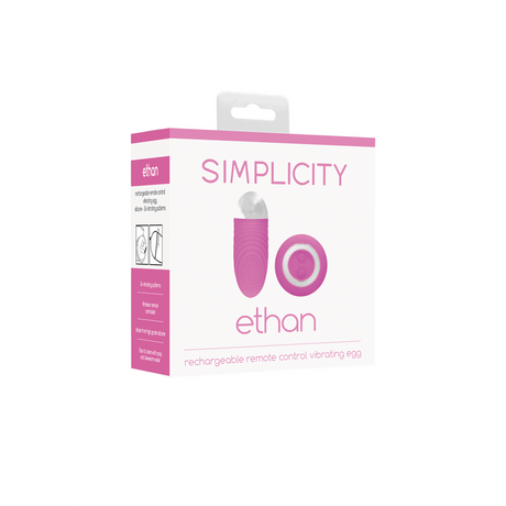 Vibro-Ei Ethan mit Fernbedienung 9 cm – Ansicht 2
