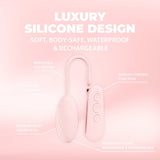 Vibro-Ei Félicité mit Fernbedienung Rosa 16 x 3,2 cm – Ansicht 6
