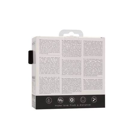 Vibro-Ei G-Punkt kabellos Schwarz 8,8 x Ø 3,4 cm – Ansicht 3