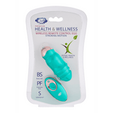 Vibro-Ei mit Fernbedienung und Streichelfunktion Türkis 3,2 cm – Ansicht 2