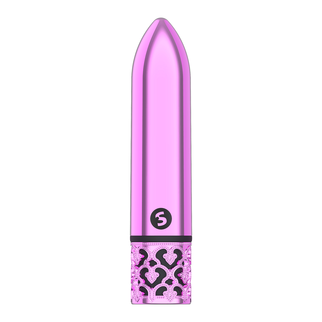 Vibrator Royal Gems Glamour Bullet Pink 10,6 x Ø 2,3 cm