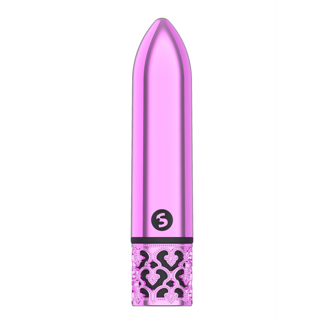 Vibrator Royal Gems Glamour Bullet Pink 10,6 x Ø 2,3 cm