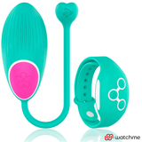 Vibro-Ei Watchme mit Fernbedienung Aquamarin/Schwarz Modell 2 – Ansicht 2