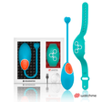 Vibro-Ei Watchme mit Fernbedienung Blau/Aquamarin