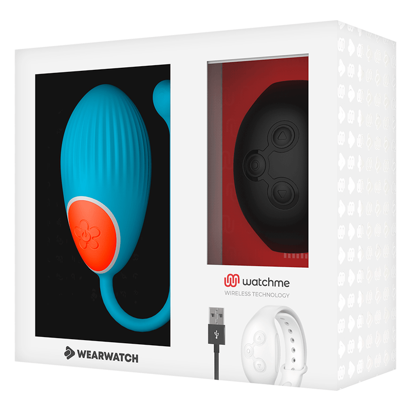 Vibro-Ei Watchme mit Fernbedienung Blau/Schwarz – Ansicht 5