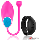 Vibro-Ei Watchme mit Fernbedienung Fuchsia/Schwarz – Ansicht 2