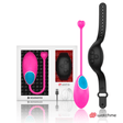 Vibro-Ei Watchme mit Fernbedienung Fuchsia/Schwarz